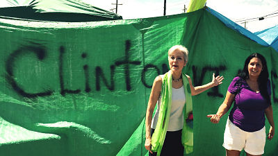 Jill Stein (left) Cheri Honkala (right) LBW Photo