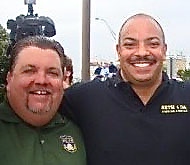 Williams and Philly FOP prez in better times., From ImagesAttr