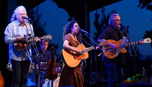 Ricky Skaggs, Sharon White and Ry Cooder diggin' down to the roots