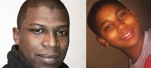  Amadeu Koumé in Paris, France and Tamir Rice in the Cleveland, Ohio