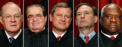 Five pushy, conservative old Catholic men are running the Supreme Court