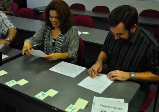 US Army personnel receiving Six Sigma training (US Army Public Affairs photo)