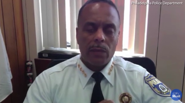 Philadelphia Police Commissioner Richard Ross explains his cops' actions in arresting two black patrons in Starbucks (click on image to play video)