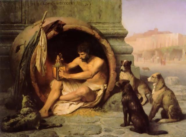 Diogenes at home