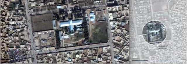 The Doctors Without Borders hospital in Kunduz is large and unique in shape, easily distinguished from the air, even at hight altitude, giving the lie to official claims that the US attack was a "mistake" and not a war crime