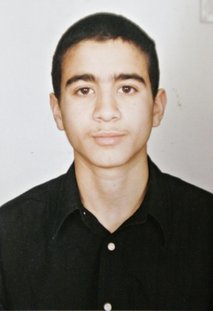 Omar Khadr at age 15, the time of his capture by US forces