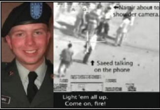 Bradley Manning and the Video -- fragment of a leaflet from the Georgia Green Party