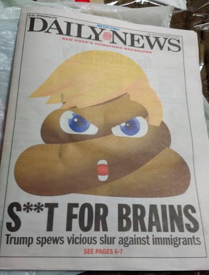 Millions of New Yorkers saw this on newsstands on Jan. 12