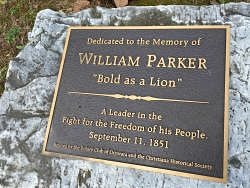 Welcomed recognition of William Parker. LBW Photo