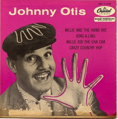 Johnny Otis vintage album cover (Capitol Records)