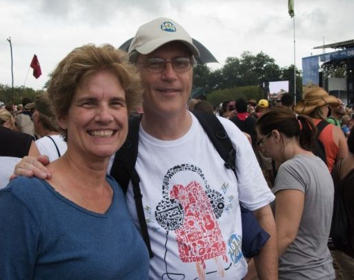 Texas School Board candidate Judy Jennings and husband Hal